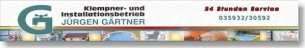 Bauklempner Sachsen: Klempner-und Installationsbetrieb G&auml;rtner